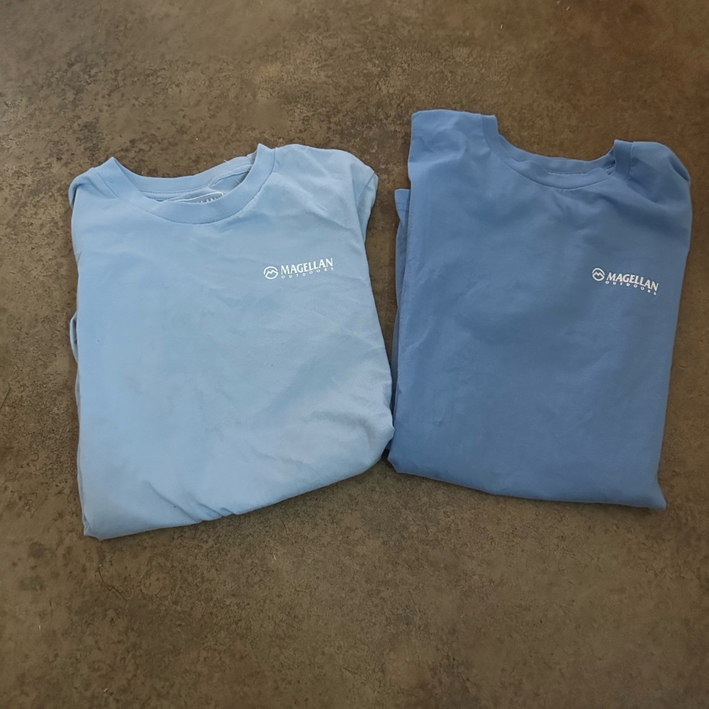 Magellan Outdoors Blue T-Shirts small - Picture 2 of 2